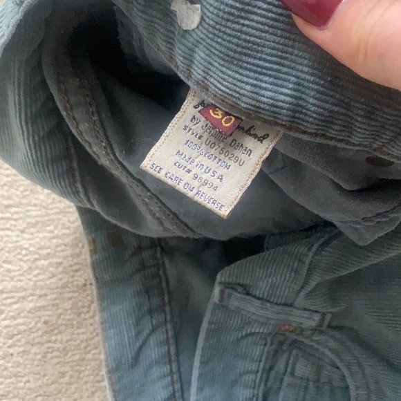 7 For All Mankind stretch cord jeans. - Picture 4 of 4